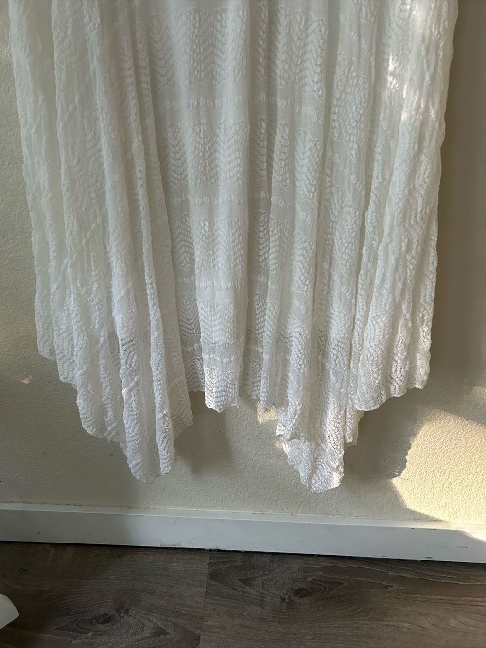 Olive Grove Evening | Rabbit Rabbit Rabbit Ivory Textured Dress - Picture 7 of 7
